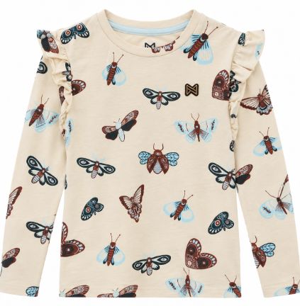 Butterfly Ruffle Top