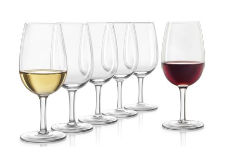 Final Touch Wine Tasting Glass Set of 6