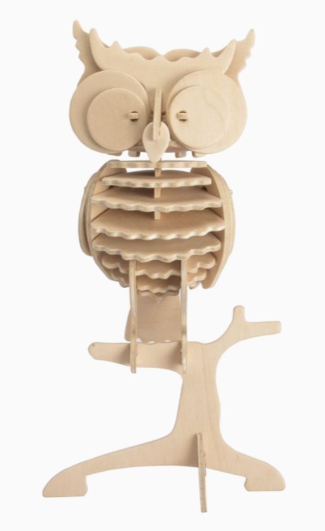 3D Classic Puzzle - Owl