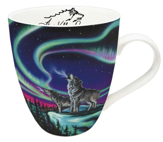 Indigenous Collection Mug Sky Dance Wolf Song 
