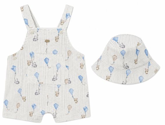 Overalls with Hat