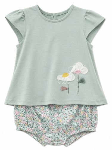 Floral Top and Bloomer