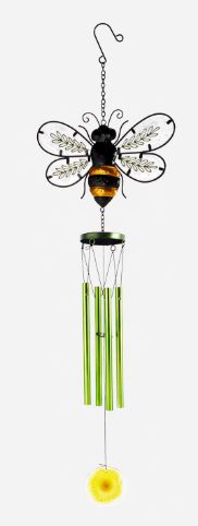 Glass Bumblebee Chime