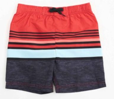 MID Stripe Swim Trunk