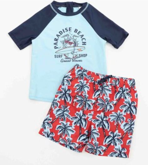 MID Trunk and Rash Guard