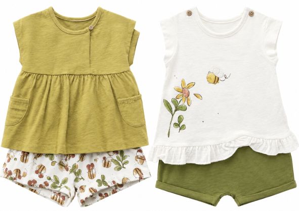 Bee Bloomer Set
