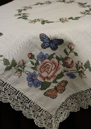 36x36 Cross Stitch Floral