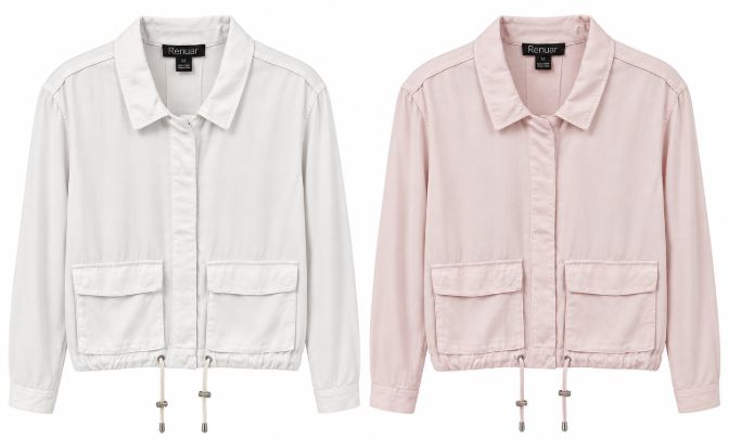 Pocketed Tencel Jacket