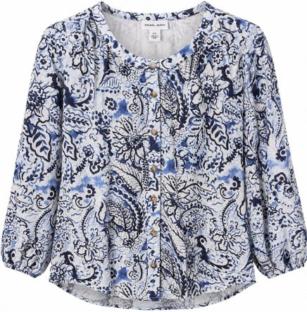 Wide Dolman Blouse