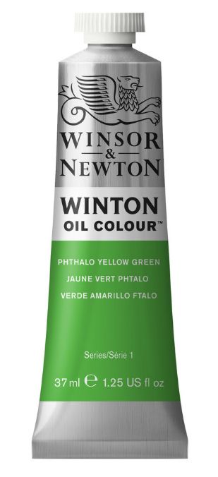 Windsor Winton Oil - 37ml - Phthalo Yellow Green