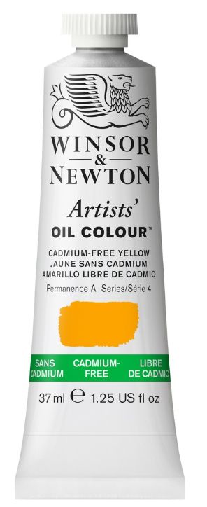 Windsor Artists Oil - 37ml - Cadmium Free Yellow