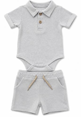 Blue Onesie with Shorts
