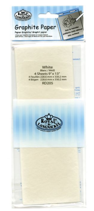 Langnickle Graphite Paper White 9x13 4Sheets