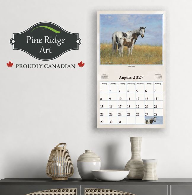 2027 Pine Ridge Full Size Calendar