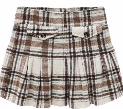 KN Plaid Skirt