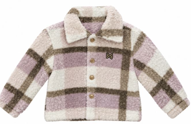 KN Plaid Boucle Jacket