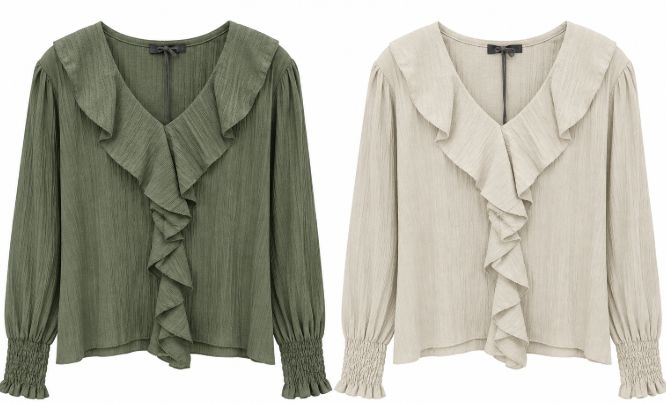 M Ruffle Top