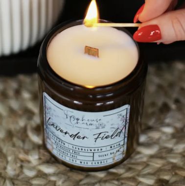 Farmhouse Charm 8oz Soy Candle