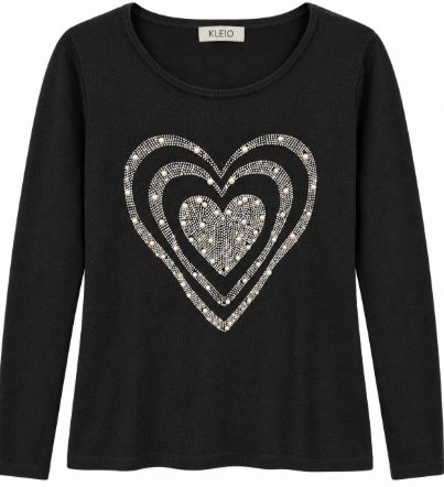 Kleio Heart Bling Top