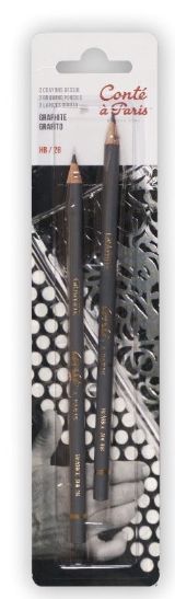 Conte a Paris Graphite Pencil 2pc (HB/2B)