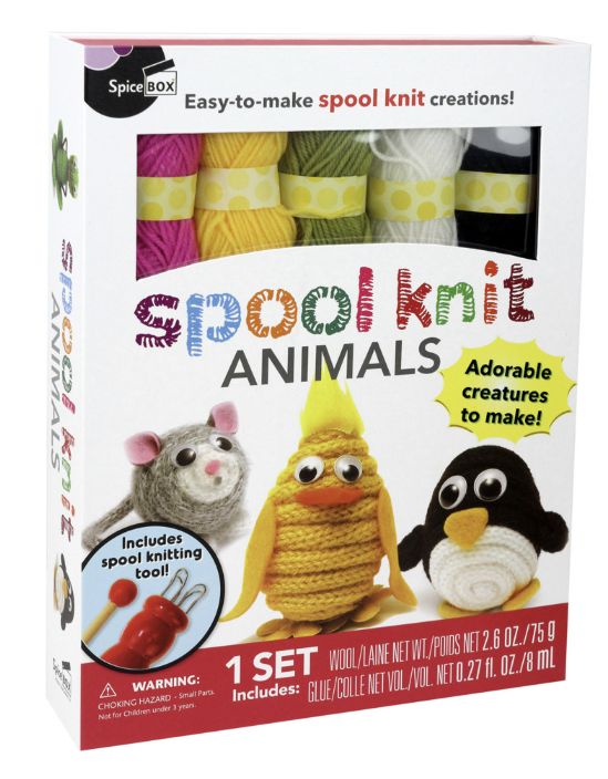 Make and Play Kit - Spool Knit Animals