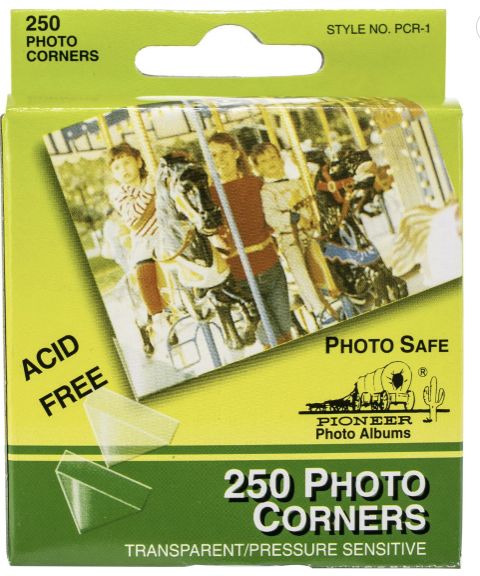 Pioneer Clear Photo Corners