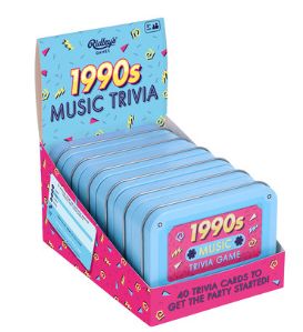 1990s Music Trivia Tin