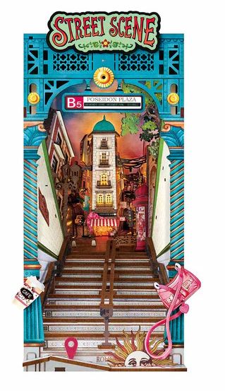 DIY BookNook - Street Scene