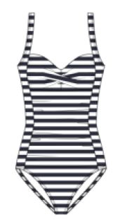 Flatten It Twist Front One Piece Swimsuit