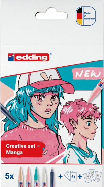Edding Creative Acrylic Marker Set 5pc