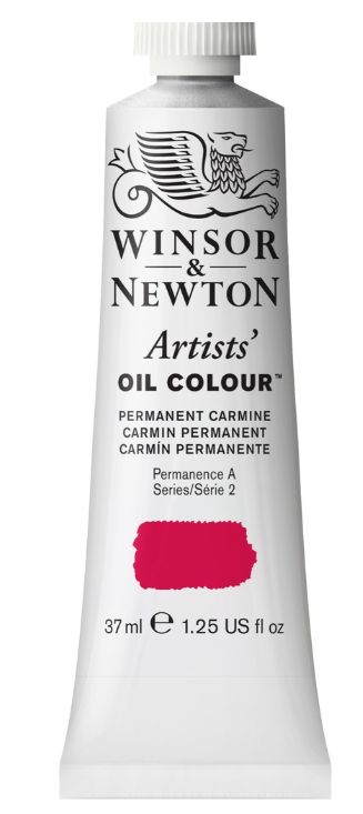 Windsor Artists Oil - 37ml - Permanent Carmine