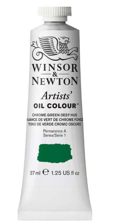 Windsor Artists Oil - 37ml - Chrome Green Deep Hue