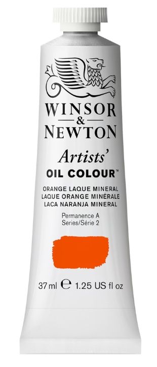 Windsor Artists Oil - 37ml - Orange Laque Mineral