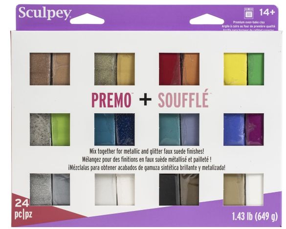 Sculpey Premo + Souffle 24pc Set