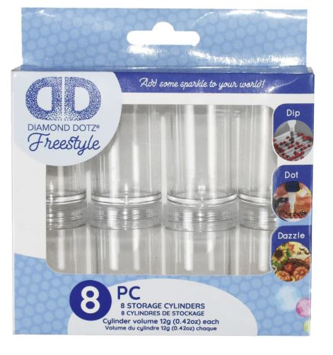 Dotz Storage Cylinders 8pc