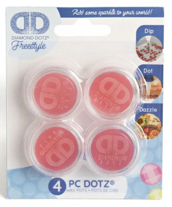 Dotz Wax Pots 4pk
