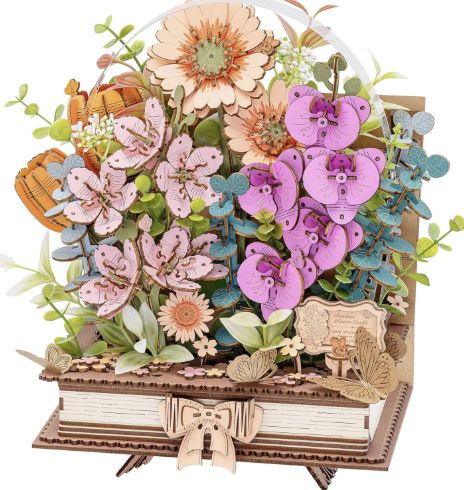 Rowood Wooden Blooming Book