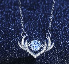 Antler Dancing Stone Necklace