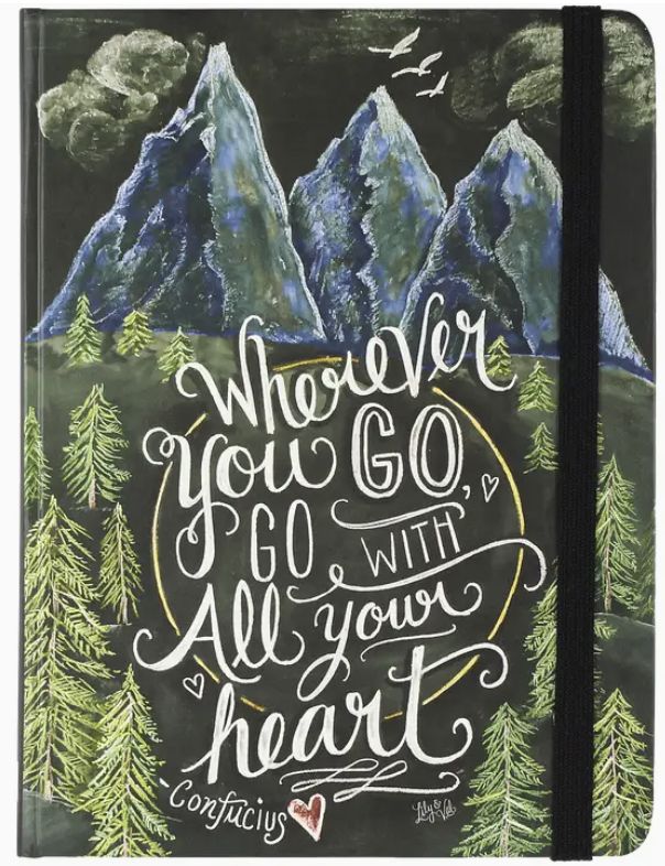Peter Pauper Journal - Go With All Your Heart