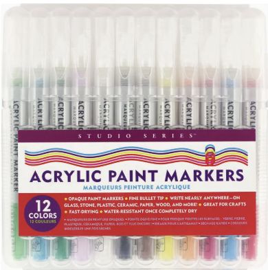 Studio Series Acrylic Markers 12pc