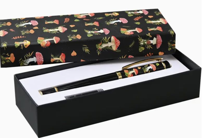 Boxed Pen - Mushrooms