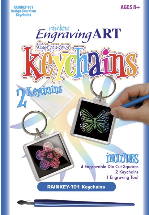 Engraving Art Key Chains