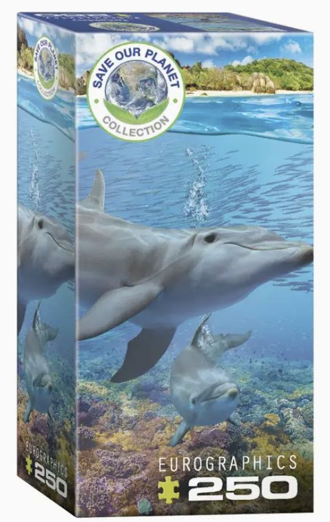 Save Our Planet Puzzle 250pc - Dolphins