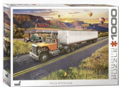 Mack Puzzle 1000pc - Mack Superliner