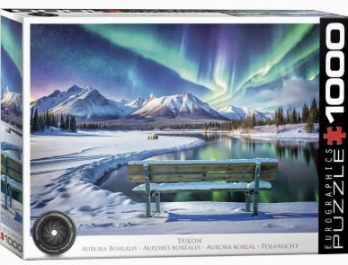 Eurographics Puzzle 1000pc - Yukon Aurora Borealis