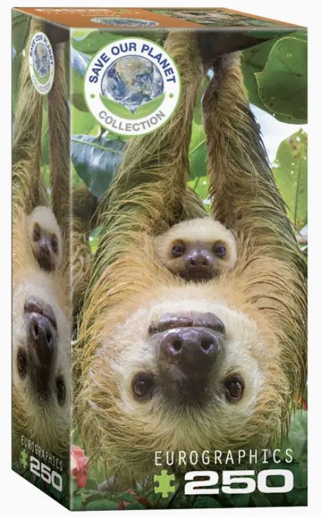 Save Our Planet Puzzle 250pc - Sloth