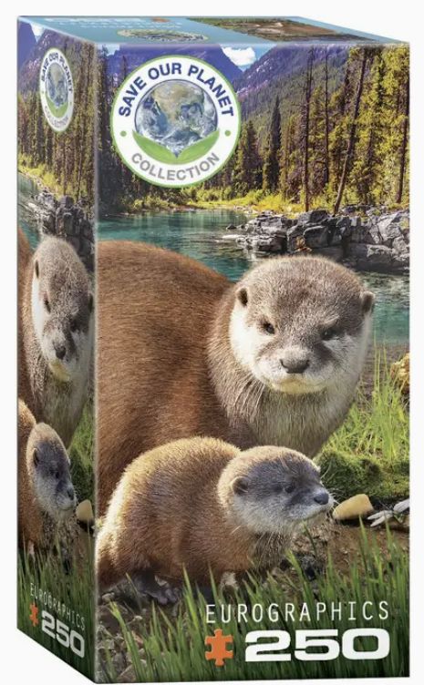 Save Our Planet Puzzle 250pc - Otters