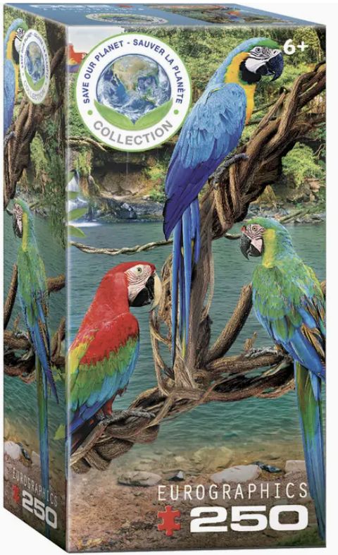 Save Our Planet Puzzle 250pc - Macaws