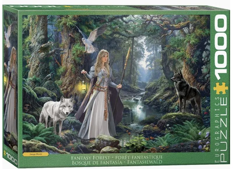 Image World Puzzle 1000pc - Fantasy Forest