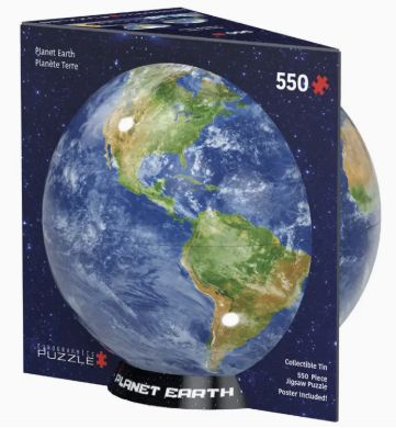 550pc Puzzle in Tin - Planet Earth